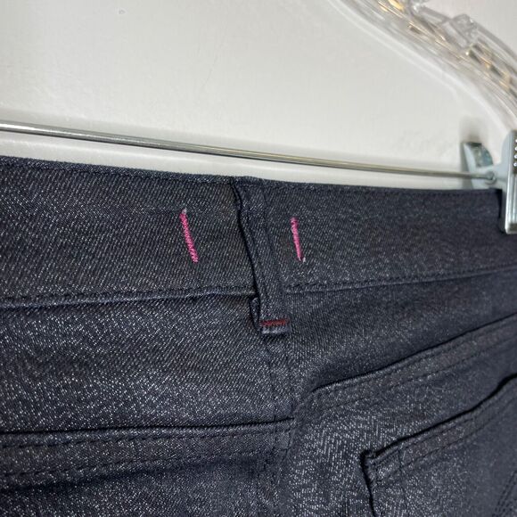 Ted Baker Sew In Love Black Metallic Ankle Skinny Jeans Women’s - Picture 8 of 10